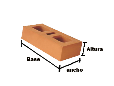 Medidas Ladrillo